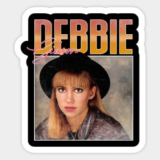 Debbie Gibson Vintage 1987 Sticker